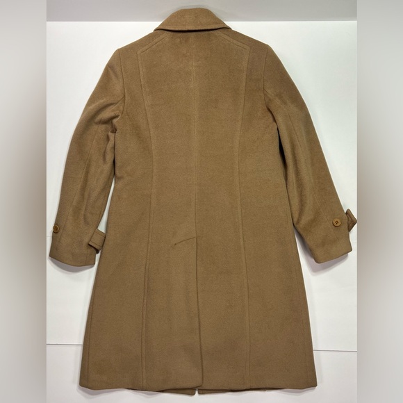 Talbots Wool/Angora Blend Coat - tan, size 10P - Picture 2 of 9